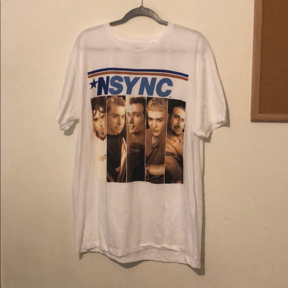 NSYNC shirt size XL